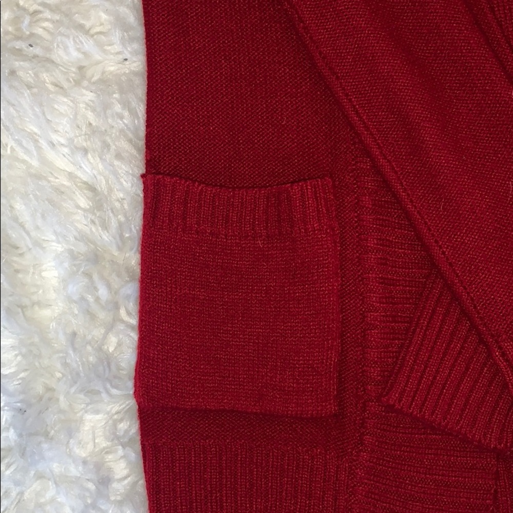 Red Cardigan - Picture 2 of 4